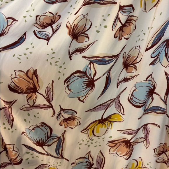 Final Touch Floral Maxi Dress Romantic Cottagecore Spaghetti Strap Dress Size M - Picture 3 of 6